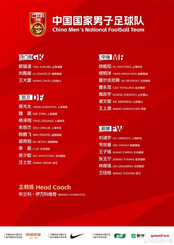 胜宇配资 世预赛|国足2日下午出征印尼，刘若钒因伤落选大名单